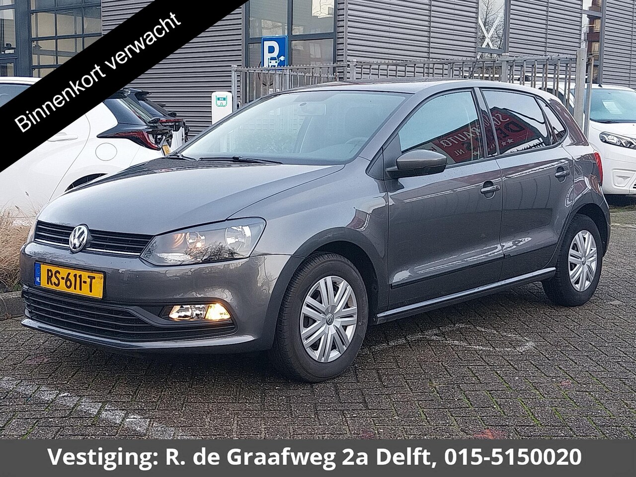 Volkswagen Polo - 1.0 Comfortline Business | Airco | Multimediascherm | Privacy Glass | Elektrische ramen | - AutoWereld.nl