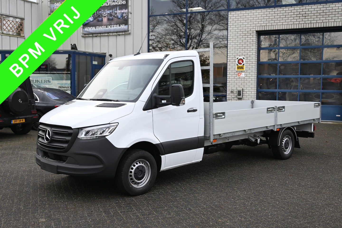 Mercedes-Benz Sprinter - 317 CDI L3 Pro Open laadbak LED, Smartphone integratie pakket - AutoWereld.nl