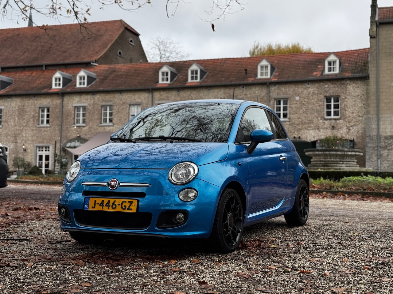 Fiat 500 - 1.2 Lounge 500S Sport 1.2 Lounge Airco, Halflederen bekleding - AutoWereld.nl