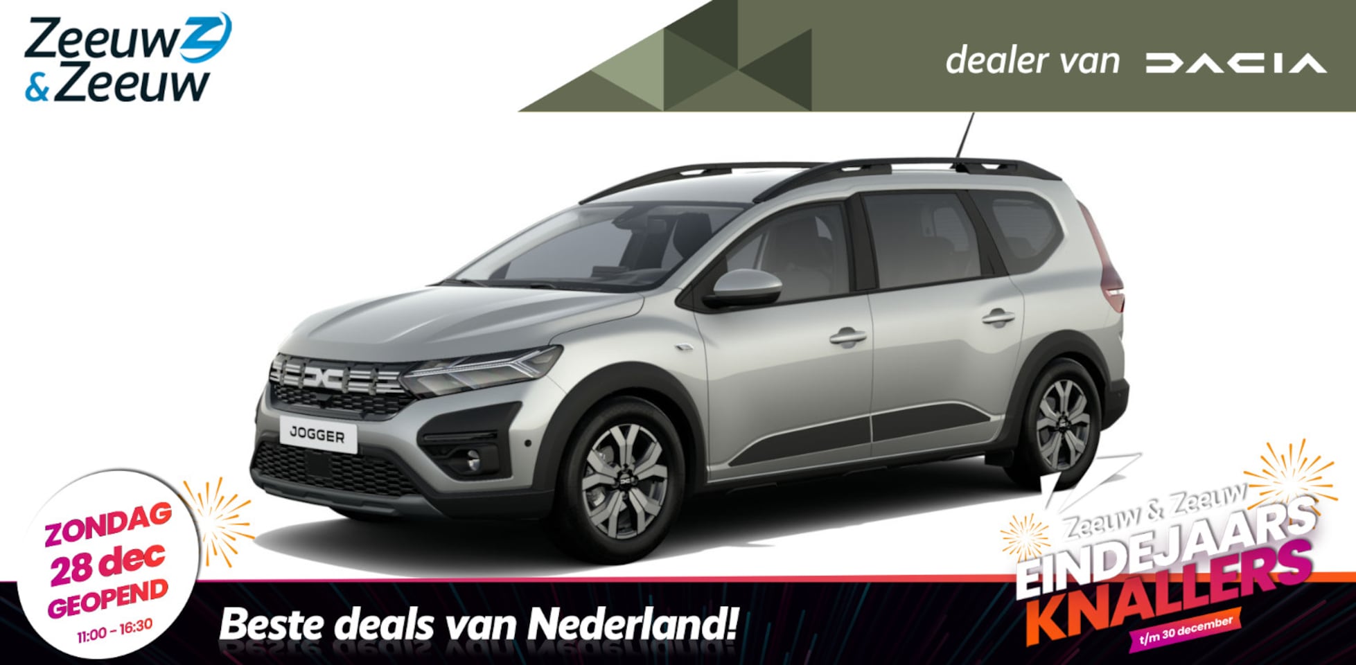 Dacia Jogger - TCe 110 Expression 7p. | UIT VOORRAAD LEVERBAAR MET €250,- KORTING - AutoWereld.nl