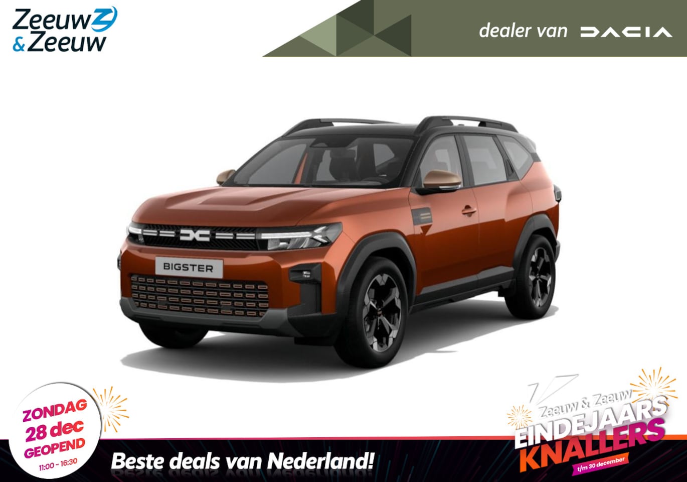 Dacia Bigster - Hybrid 155 Extreme | Nu bij Renault Zeeuw & Zeeuw Delft | Financier vanaf 2,9% rente voor - AutoWereld.nl