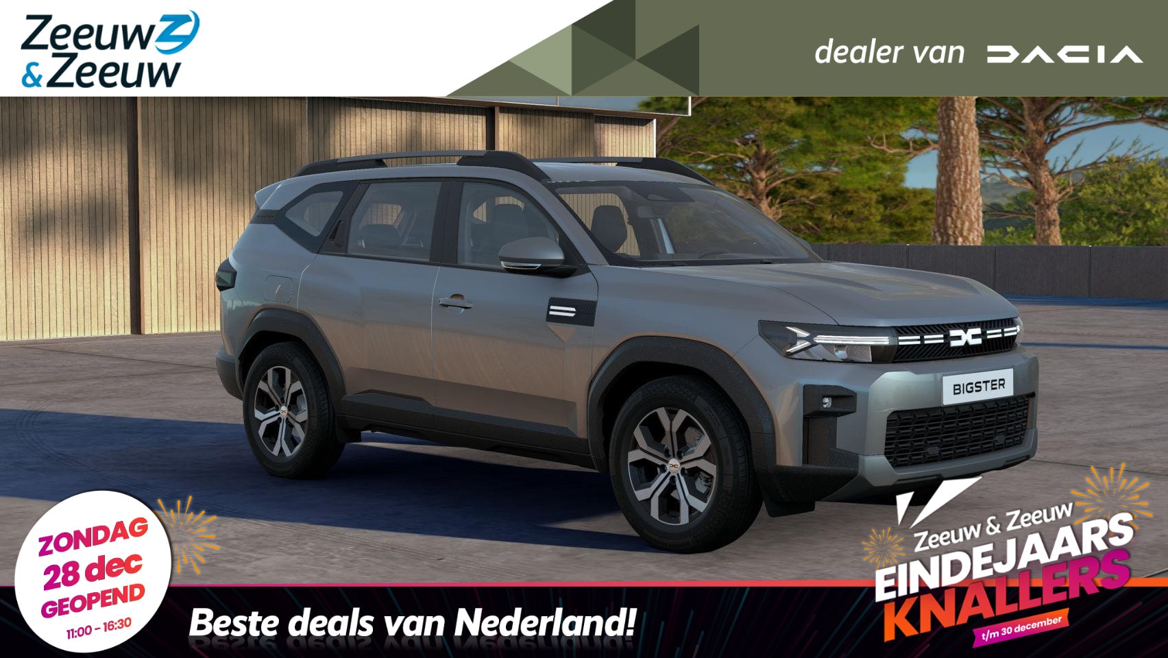 Dacia Bigster - 1.2 Mild Hybrid 140 Expression VANAF NU TE BESTELLEN BIJ DACIA DEN HAAG! DE DACIA DEALER V - AutoWereld.nl