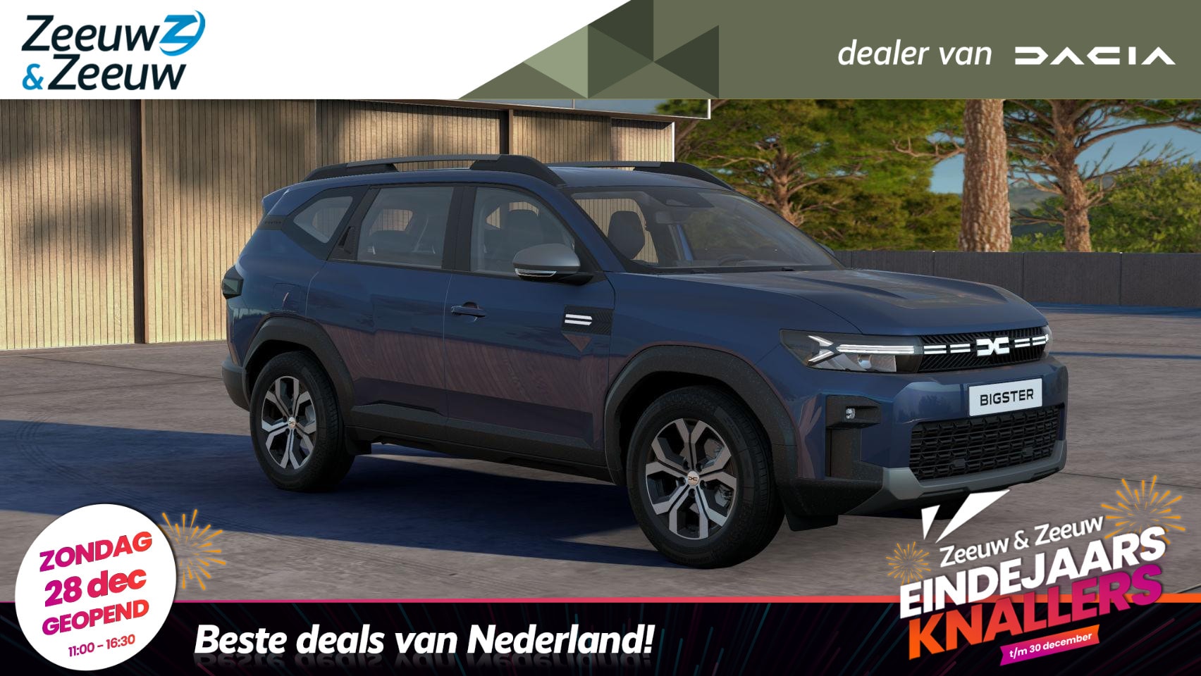 Dacia Bigster - 1.2 Mild Hybrid 140 Expression VANAF NU TE BESTELLEN BIJ DACIA DEN HAAG! DE DACIA DEALER V - AutoWereld.nl