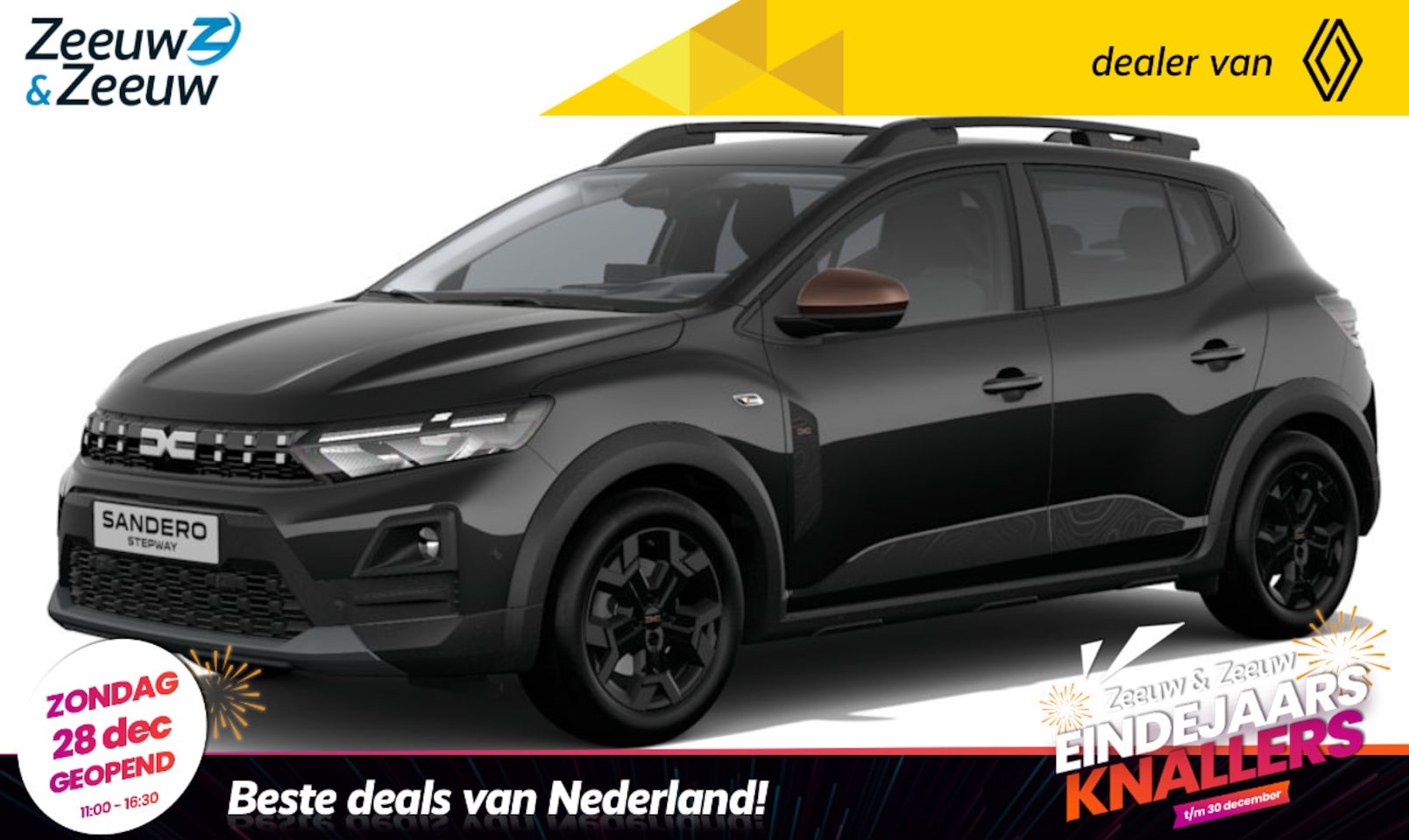 Dacia Sandero Stepway - TCe 110 limited edition Verschillende kleuren uit voorraad leverbaar | Nu met 7 jaar garan - AutoWereld.nl
