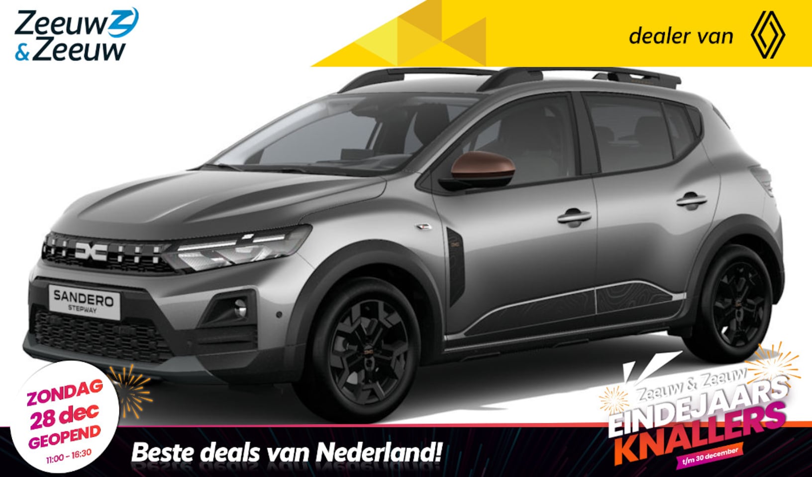 Dacia Sandero Stepway - TCe 110 limited edition Verschillende kleuren uit voorraad leverbaar | Nu met 7 jaar garan - AutoWereld.nl