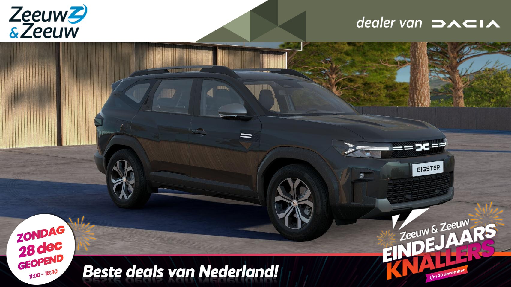 Dacia Bigster - 1.8 Hybrid 155 Expression HYBRIDE AUTOMAAT!!! VANAF NU TE BESTELLEN BIJ DACIA DEN HAAG! DE - AutoWereld.nl