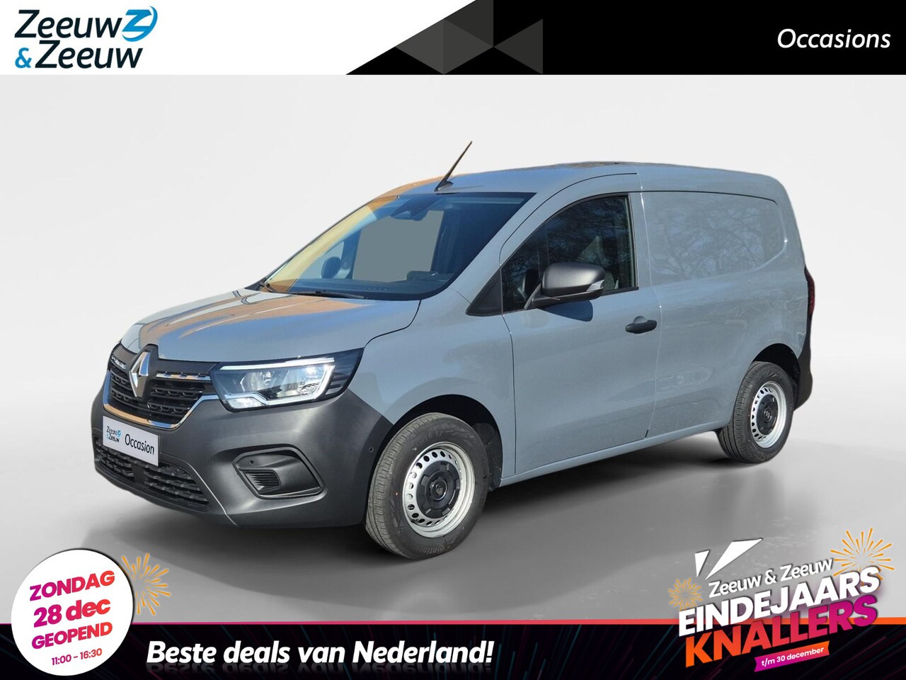 Renault Kangoo - 1.5 Blue dCi 95 Luxe L1 | Carplay | Trekhaak | Navigatie | Betimmering is mogelijk | - AutoWereld.nl