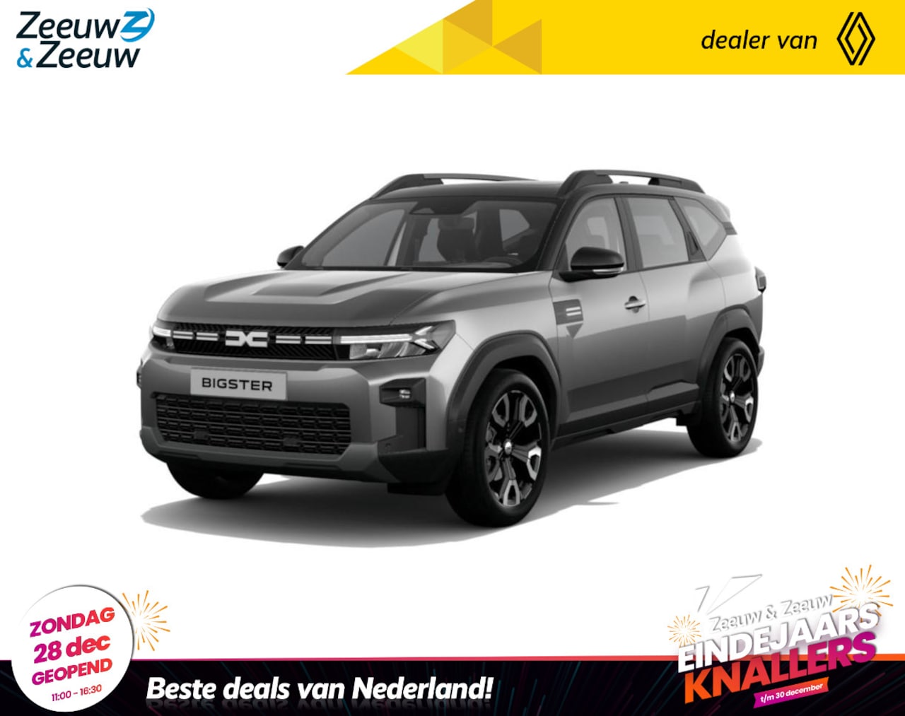 Dacia Bigster - Hybrid 155 Limited Edition Uit voorraad leverbaar in verschillende kleuren | Vraag naar de - AutoWereld.nl