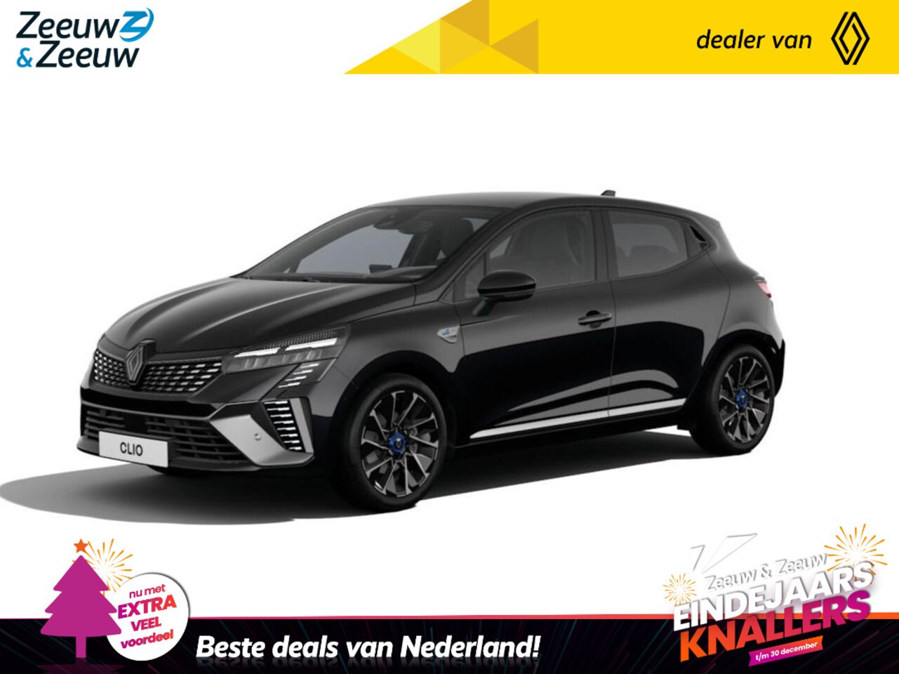 Renault Clio - 1.6 E-Tech Full Hybrid 145 esprit Alpine * CLIO RUN OUT ACTIE, € 3.000,- KORTING * 5 JAAR - AutoWereld.nl