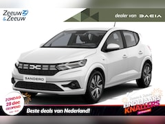 Dacia Sandero - 1.0 TCe 100 ECO-G Expression | Nu uit voorraad leverbaar met € 1.400, - Zeeuw & Zeeuw voor