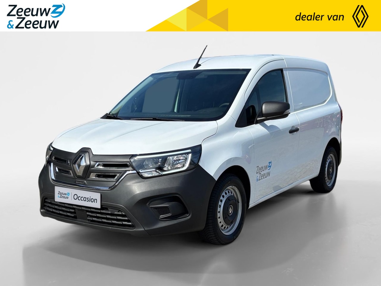 Renault Kangoo E-Tech - Advance Open Sesame 22 kW 44 kWh Automaat | DEMO | Cruise Control | Climate Control | Blue - AutoWereld.nl
