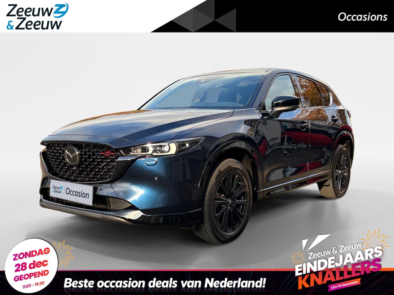 Mazda CX-5 - 2.0 e-SkyActiv-G M Hybrid 165 Homura | LEDER | 360 CAMERA | VERW STOELEN | LM VELGEN 19"| - AutoWereld.nl
