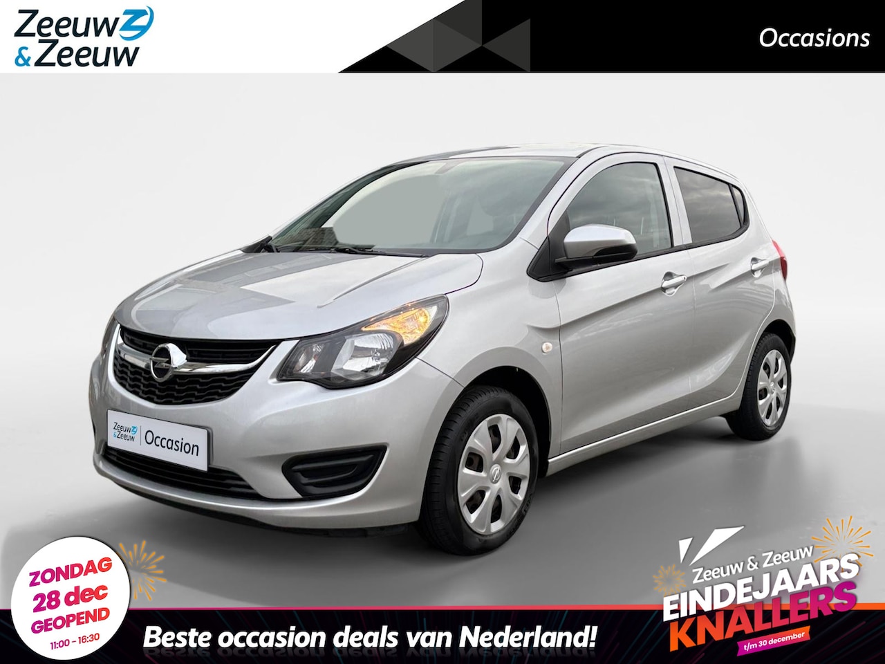 Opel Karl - 1.0 ecoFLEX Edition | Airco | Cruise | 5-DEURS | Privacy glass | - AutoWereld.nl