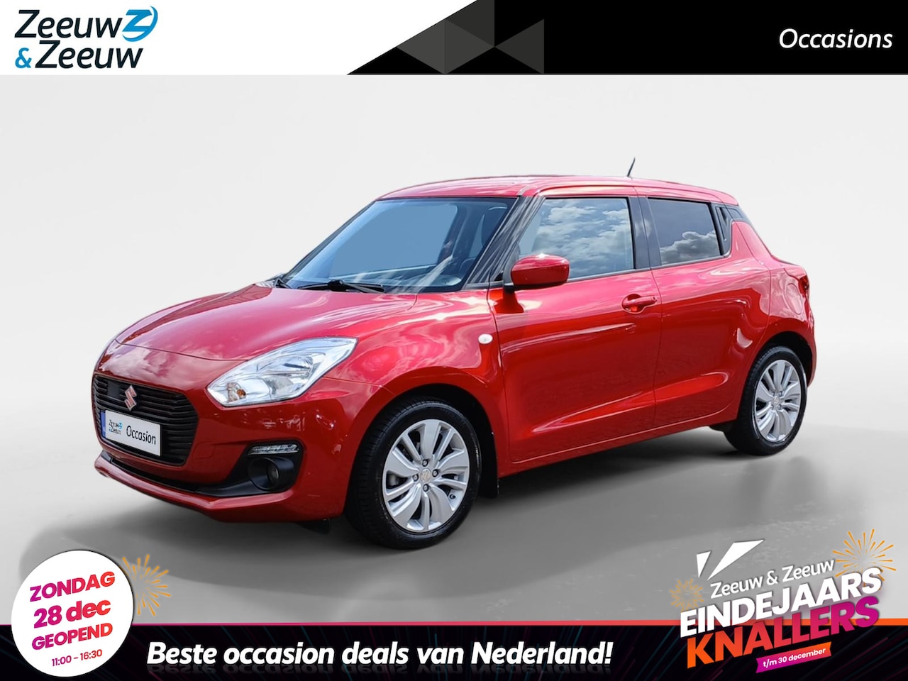 Suzuki Swift - 1.2 Select | Airco | Adap cruise | Stoelverwarming | Camera | LM Velgen | Privacy glass | - AutoWereld.nl