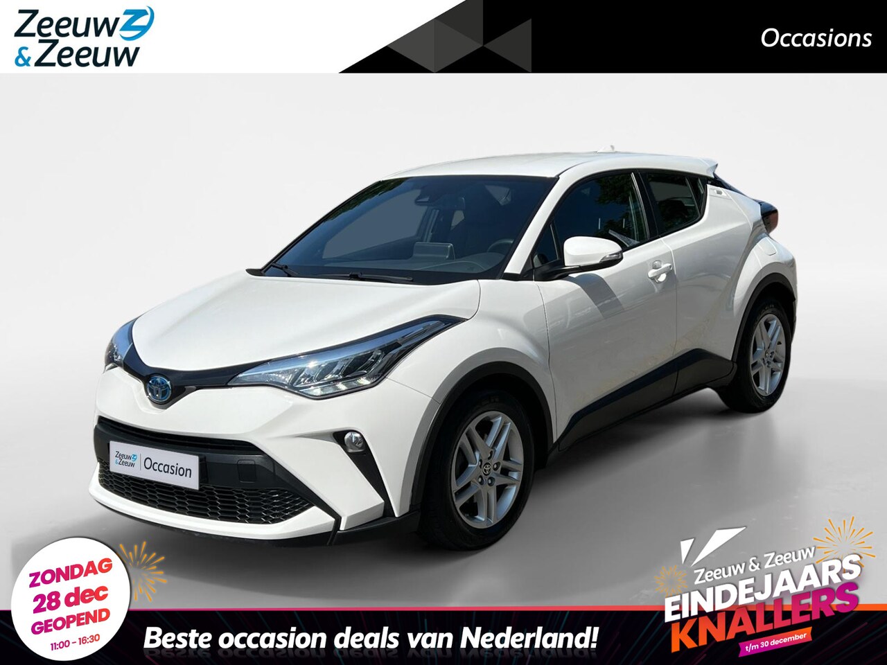 Toyota C-HR - 1.8 Hybrid Active | Climate | Adap. cruise | LM Velgen | Apple CP/Android auto | LED | Cam - AutoWereld.nl