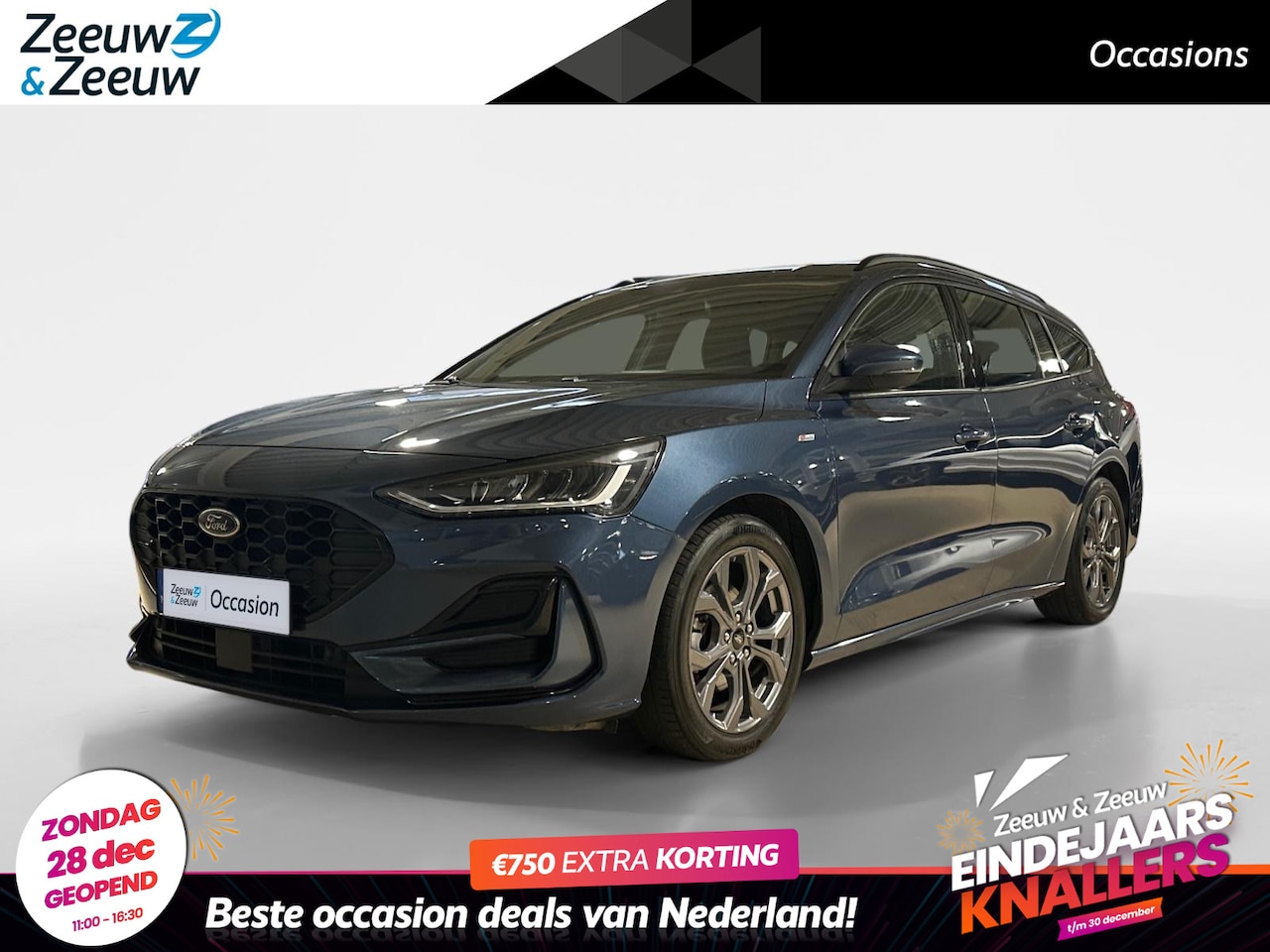 Ford Focus Wagon - 1.0 EcoBoost Hybrid ST-Line | Navigatie | Achteruitrijcamera | Apple Carplay/Android Auto - AutoWereld.nl
