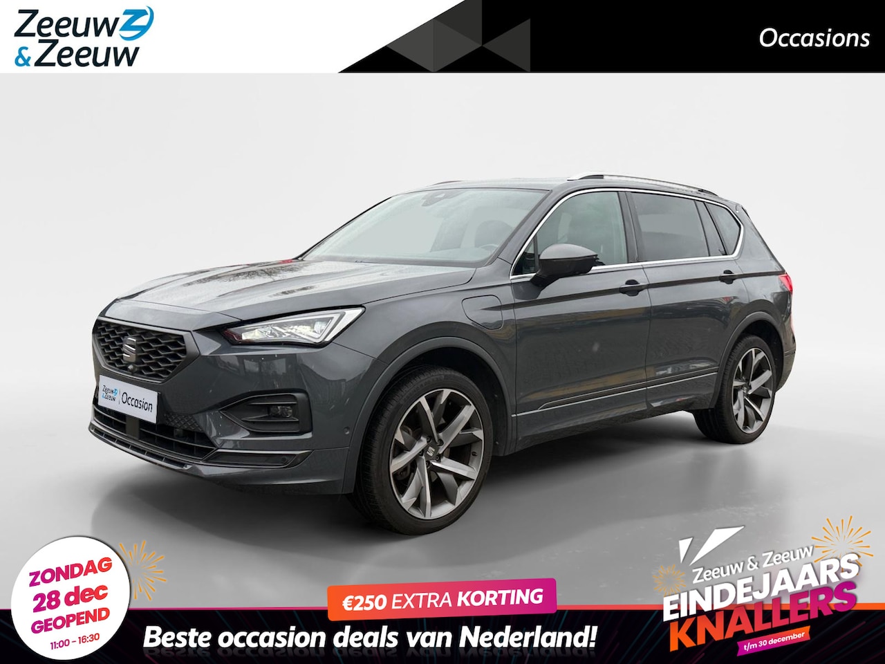 SEAT Tarraco - 1.4 TSI e-Hybrid PHEV Xperience Business Intense | Elektrisch wegklapbare trekhaak | Schui - AutoWereld.nl