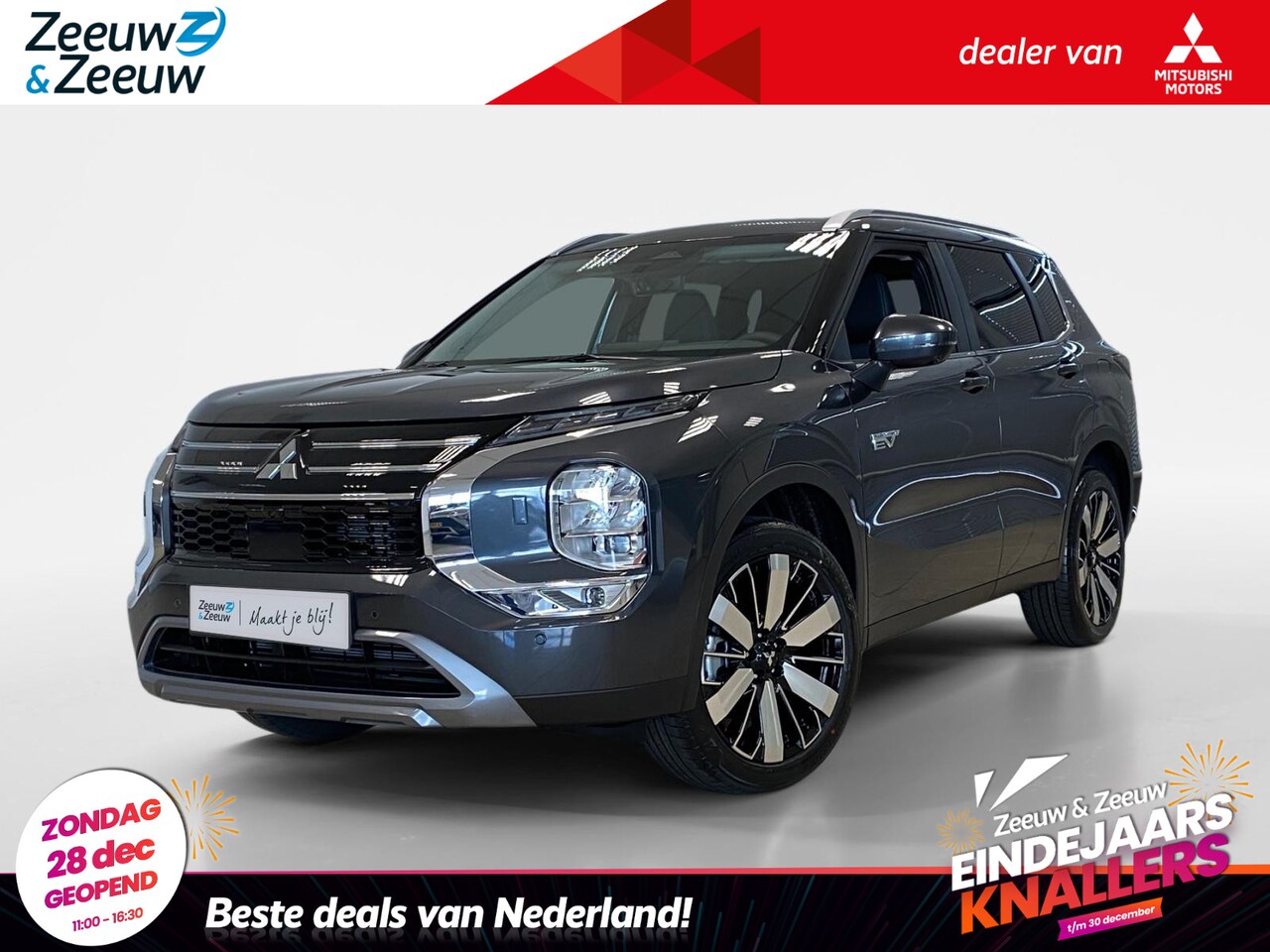 Mitsubishi Outlander - 2.4 PHEV First Edition | 6.000 EURO KORTING | SNEL LEVERBAAR | 8 JAAR GARANTIE | - AutoWereld.nl