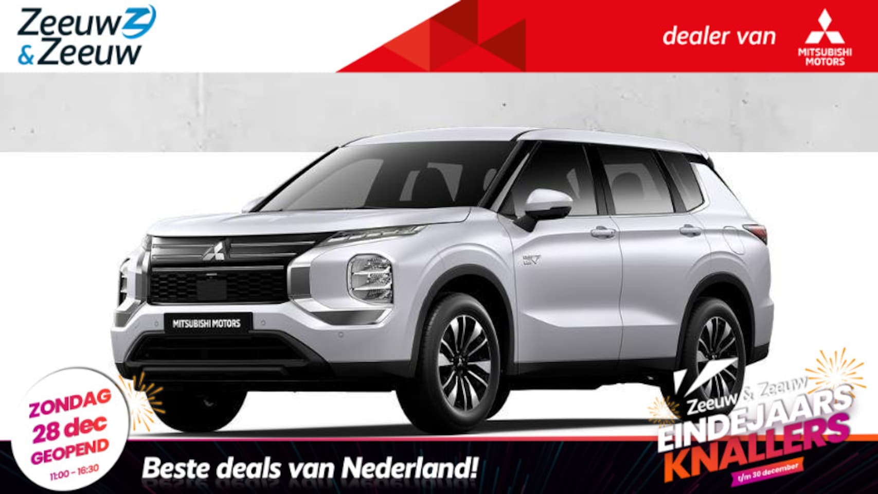 Mitsubishi Outlander - 2.4 PHEV Pure € 6.000 + € 500 euro Accessoire cheque | 8 JAAR GARANTIE | Snel leverbaar | - AutoWereld.nl