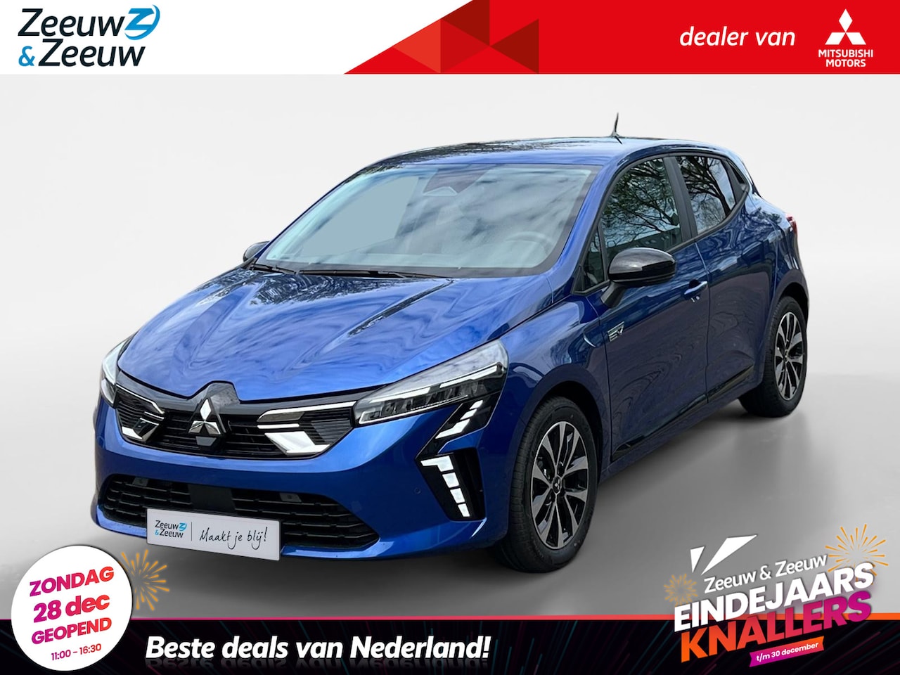 Mitsubishi Colt - 1.6 HEV Intense | 3.000 EURO KORTING | NIEUWE AUTO | 8 JAAR GARANTIE | - AutoWereld.nl