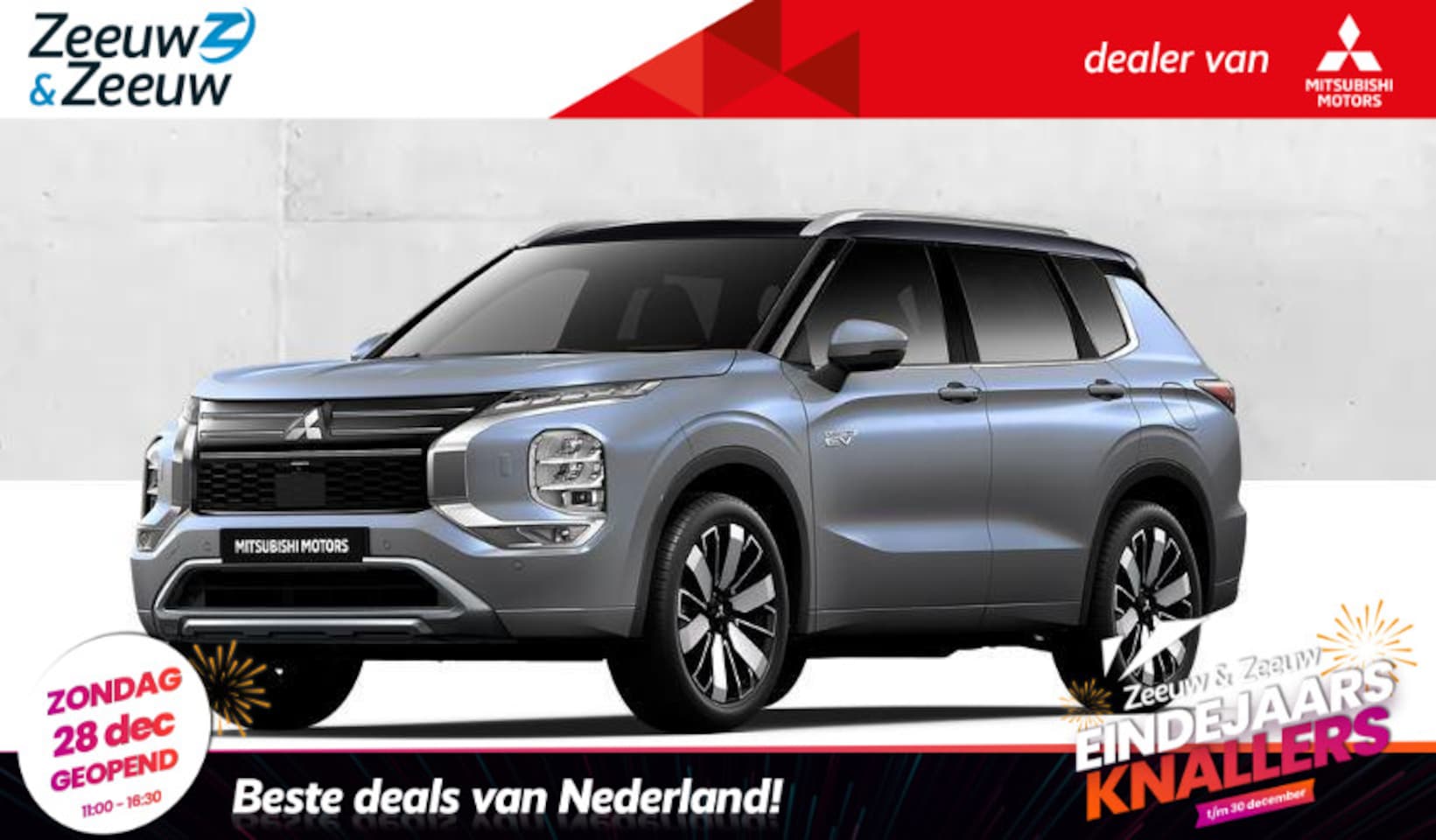 Mitsubishi Outlander - 2.4 PHEV Instyle+ € 6.000 + € 500 euro Accessoire cheque|  8 jaar garantie |Snel leverbaar - AutoWereld.nl