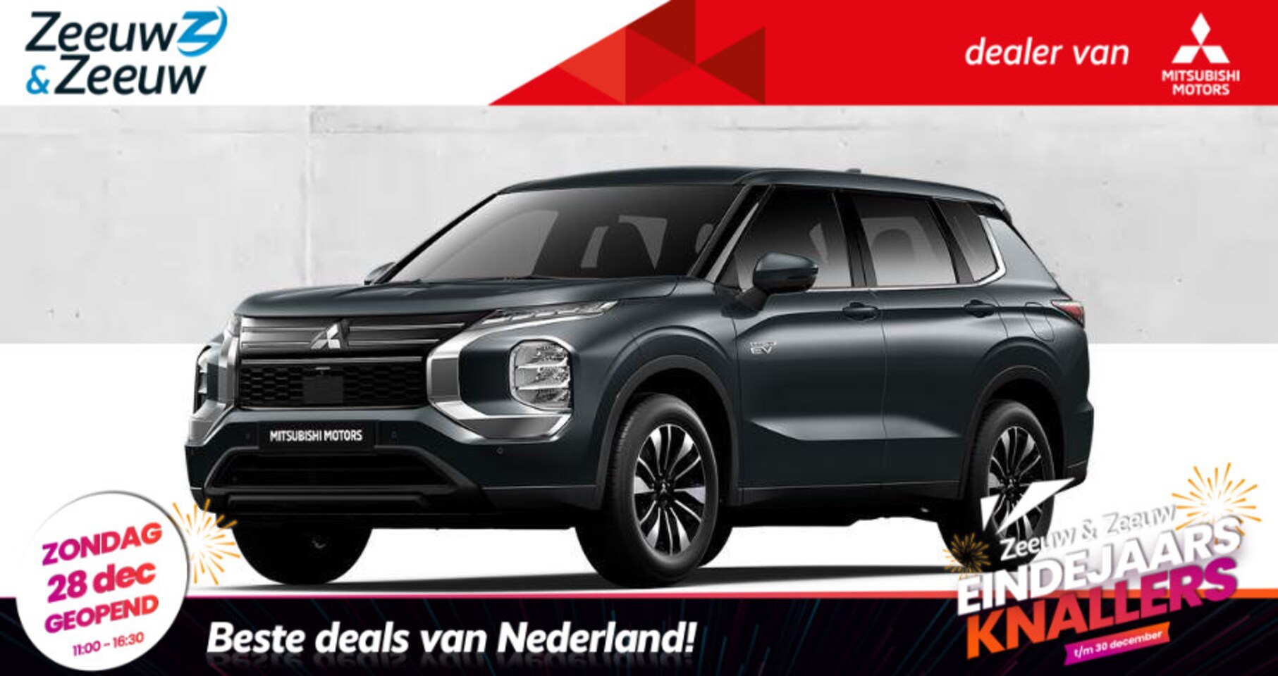 Mitsubishi Outlander - 2.4 PHEV Pure € 6.000 + € 500 euro Accessoire cheque | 8 JAAR GARANTIE | Snel leverbaar | - AutoWereld.nl