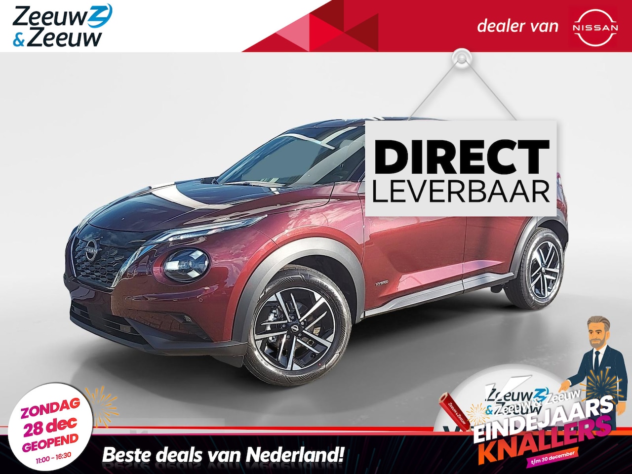 Nissan Juke - 1.6 Hybrid N-Connecta | €1500- korting inclusief inruilpremie | | Cruise | Climate | Camer - AutoWereld.nl