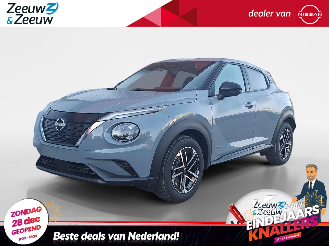 Nissan Juke - 1.6 Hybrid N-Connecta | €1500- korting inclusief inruilpremie | | Cruise | Climate | Camer - AutoWereld.nl