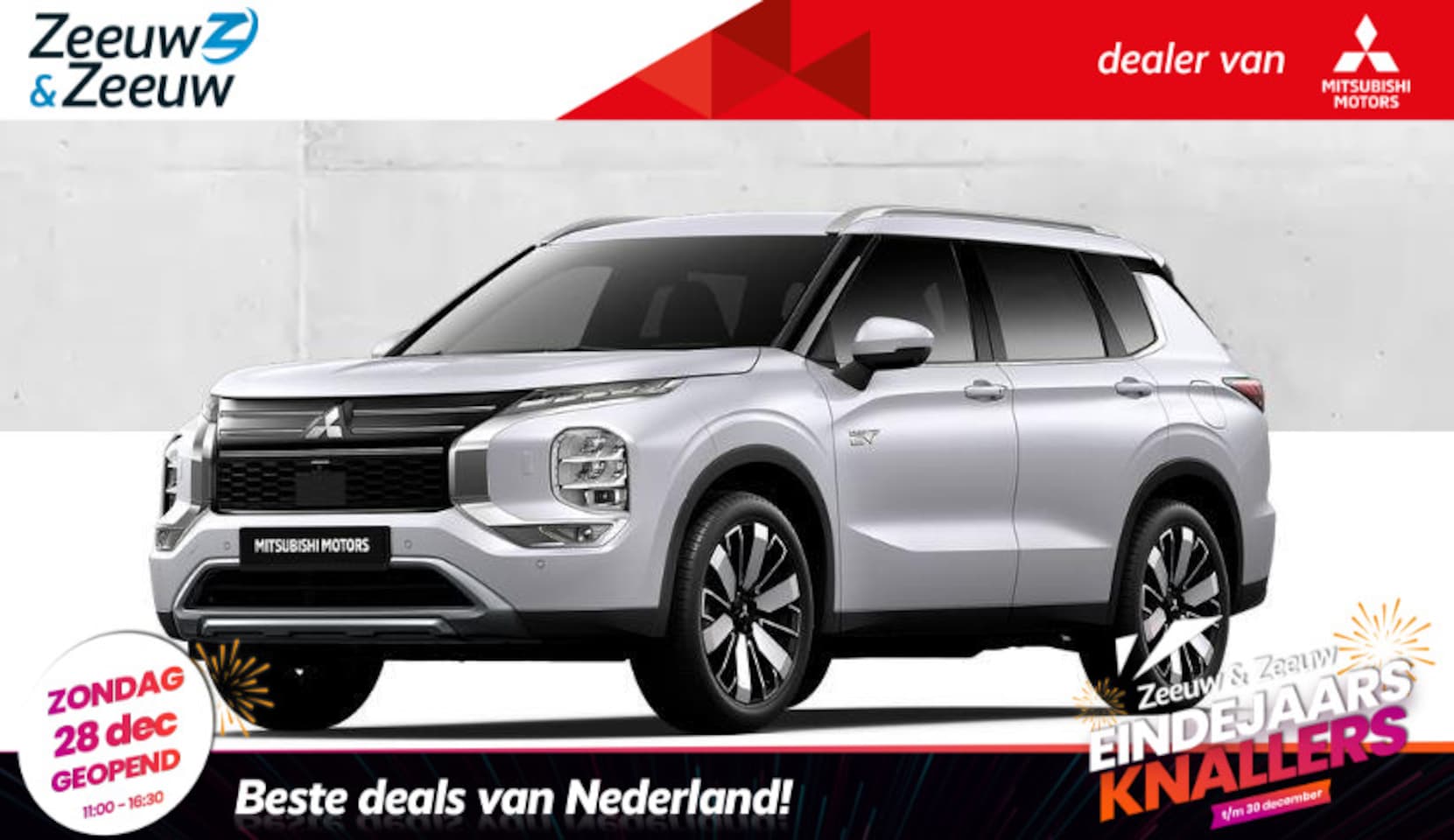 Mitsubishi Outlander - 2.4 PHEV First Edition € 6.000 + € 500 euro Accessoire cheque| Snel leverbaar|   8 jaar ga - AutoWereld.nl