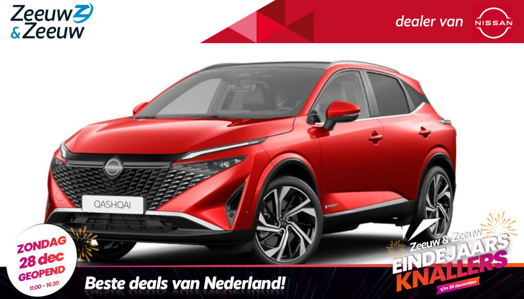 Nissan Qashqai - 1.5 e-Power Tekna Plus DE VERNIEUWDE E-POWER | €1500,- KORTING | UIT VOORRAAD LEVERBAAR | - AutoWereld.nl