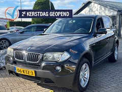 BMW X3 - 2.0I Benzine 2007 Zwart Trekhaak Youngtimer