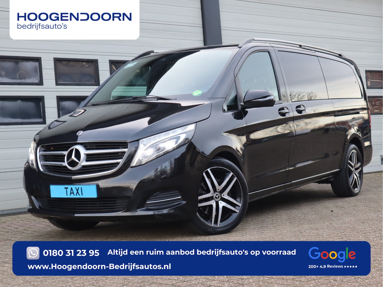 Mercedes-Benz V-klasse - 250d 4-MATIC L3 Extra Lang - 8 Pers. - Taxi + BCT - AutoWereld.nl