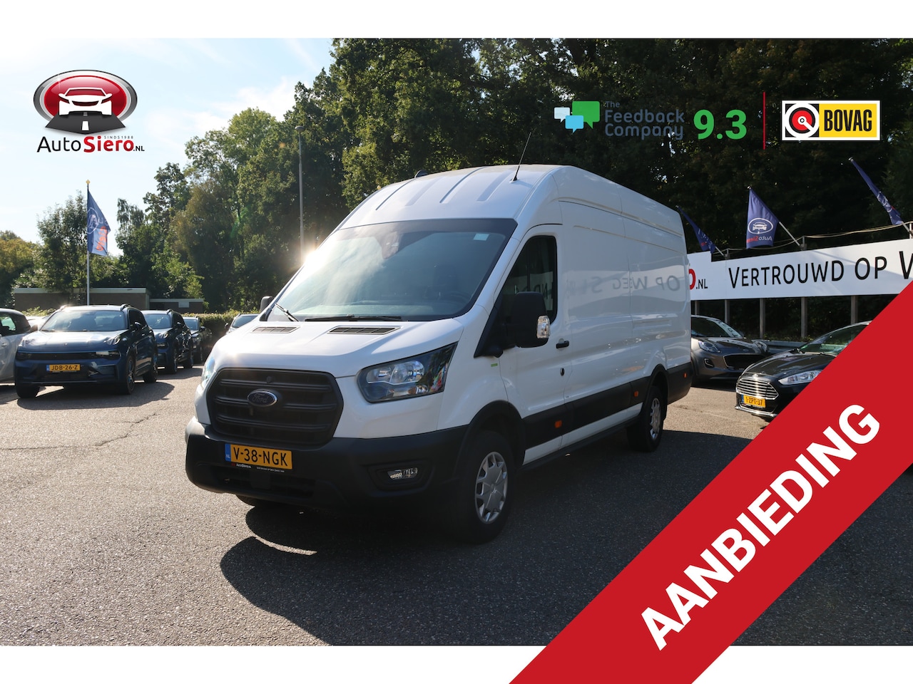 Ford Transit - 350 2.0 TDCI L4H3 Trend RWD Fabrieksgarantie zie video!! - AutoWereld.nl