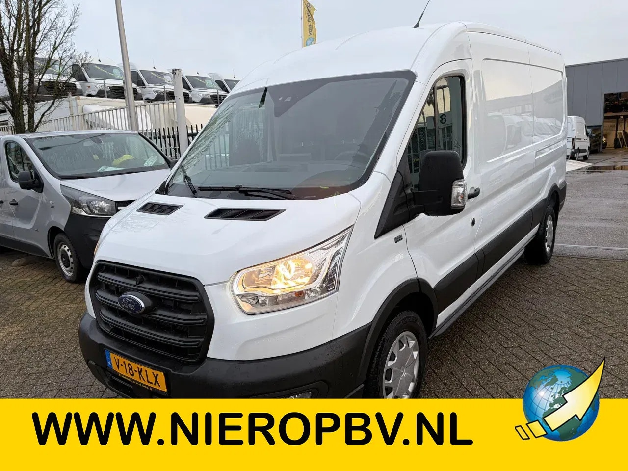 Ford Transit - 2.0TDCI L2H2 Automaat Airco Navi Cruisecontrol Trekhaak Nieuw BPM VRIJ - AutoWereld.nl