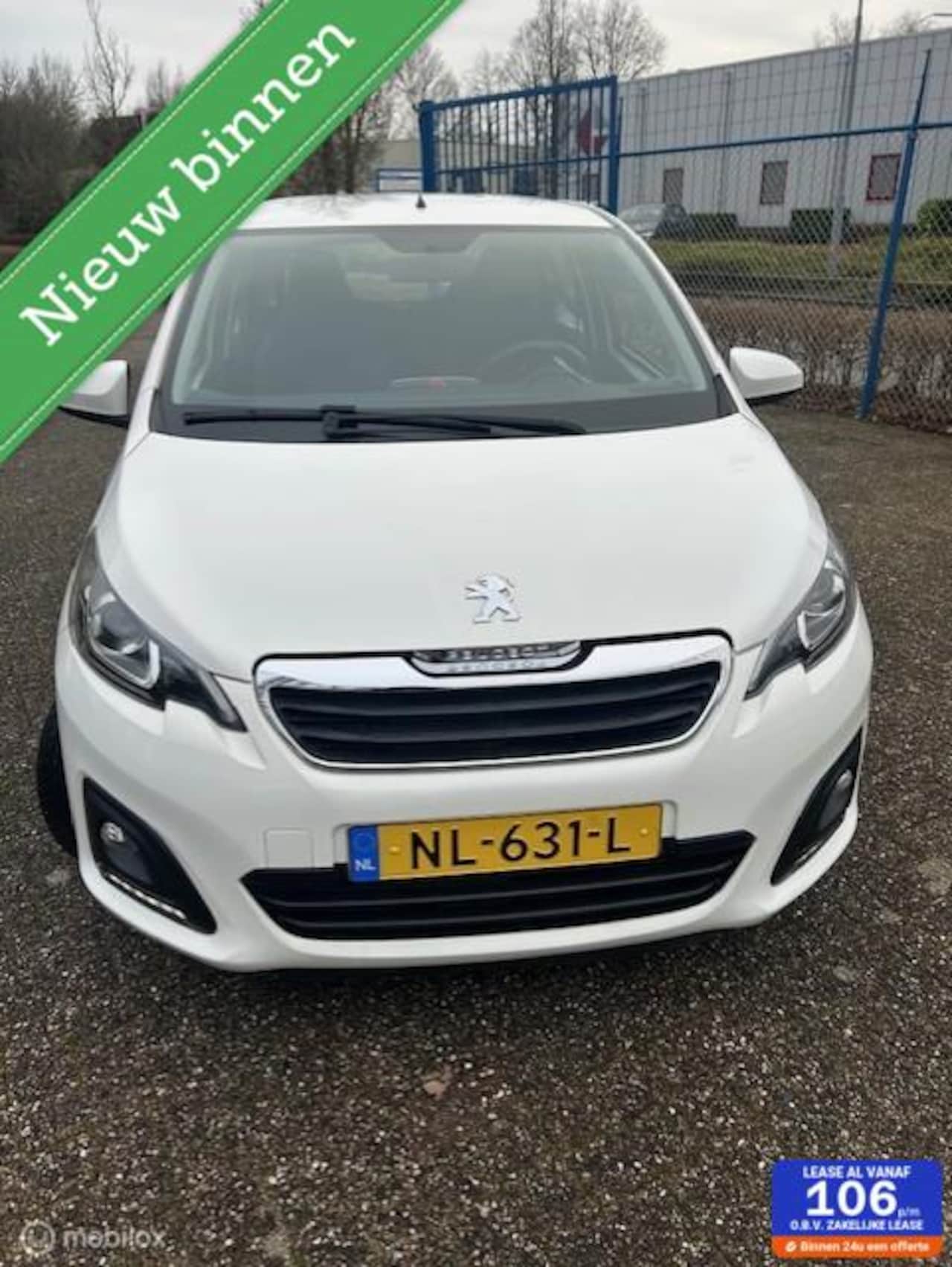 Peugeot 108 - 1.0 e-VTi Access 1.0 e-VTi Access - AutoWereld.nl