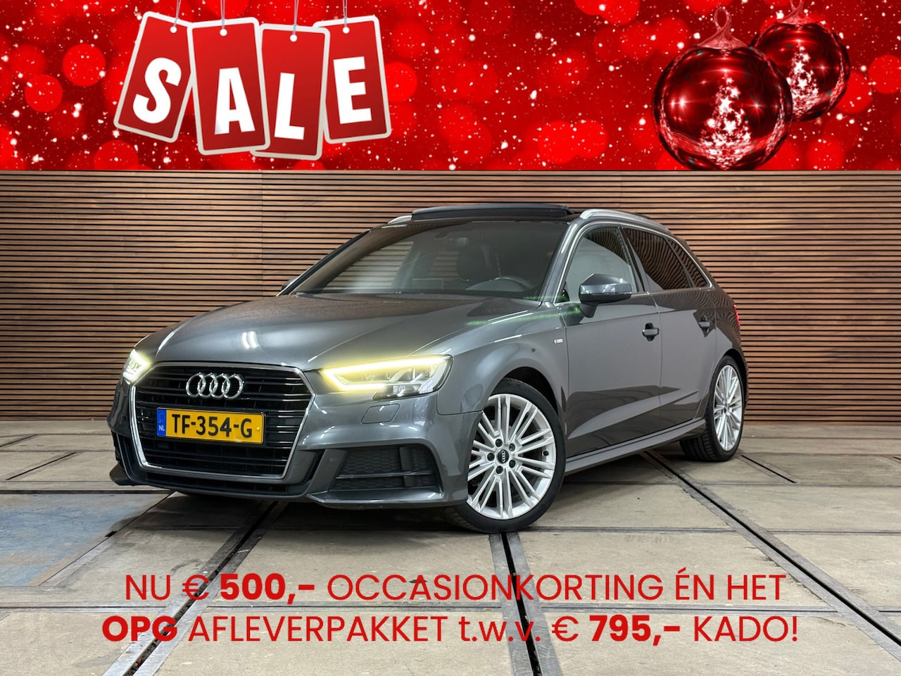 Audi A3 Sportback - 1.5 TFSI CoD Sport S Line Edition | Pano | Sportstoelen | LED | Navigatie | Trekhaak - AutoWereld.nl