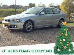 BMW 3-serie Coupé - 320Ci Executive - Airco Tweede kerstdag open van 10:00- tot 15:00 uur