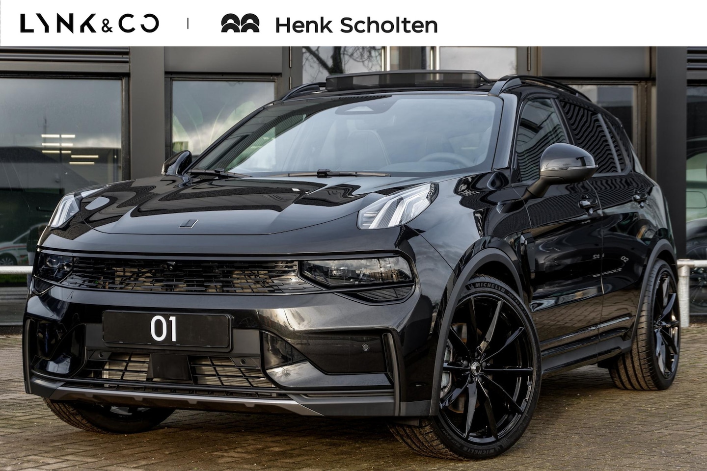 Lynk & Co 01 - 276PK More HEICO 21" Wielen, HEICO Verlagingsveren, Harman Kardon, 360 Graden camera, Acti - AutoWereld.nl