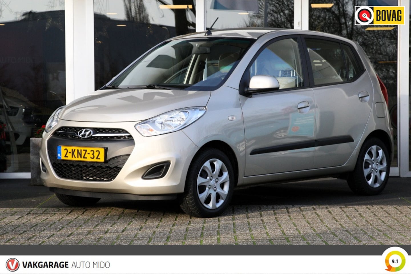 Hyundai i10 - 1.2i Automaat i-Drive Cool | 1e eigenaar | Lederen bekleding - AutoWereld.nl