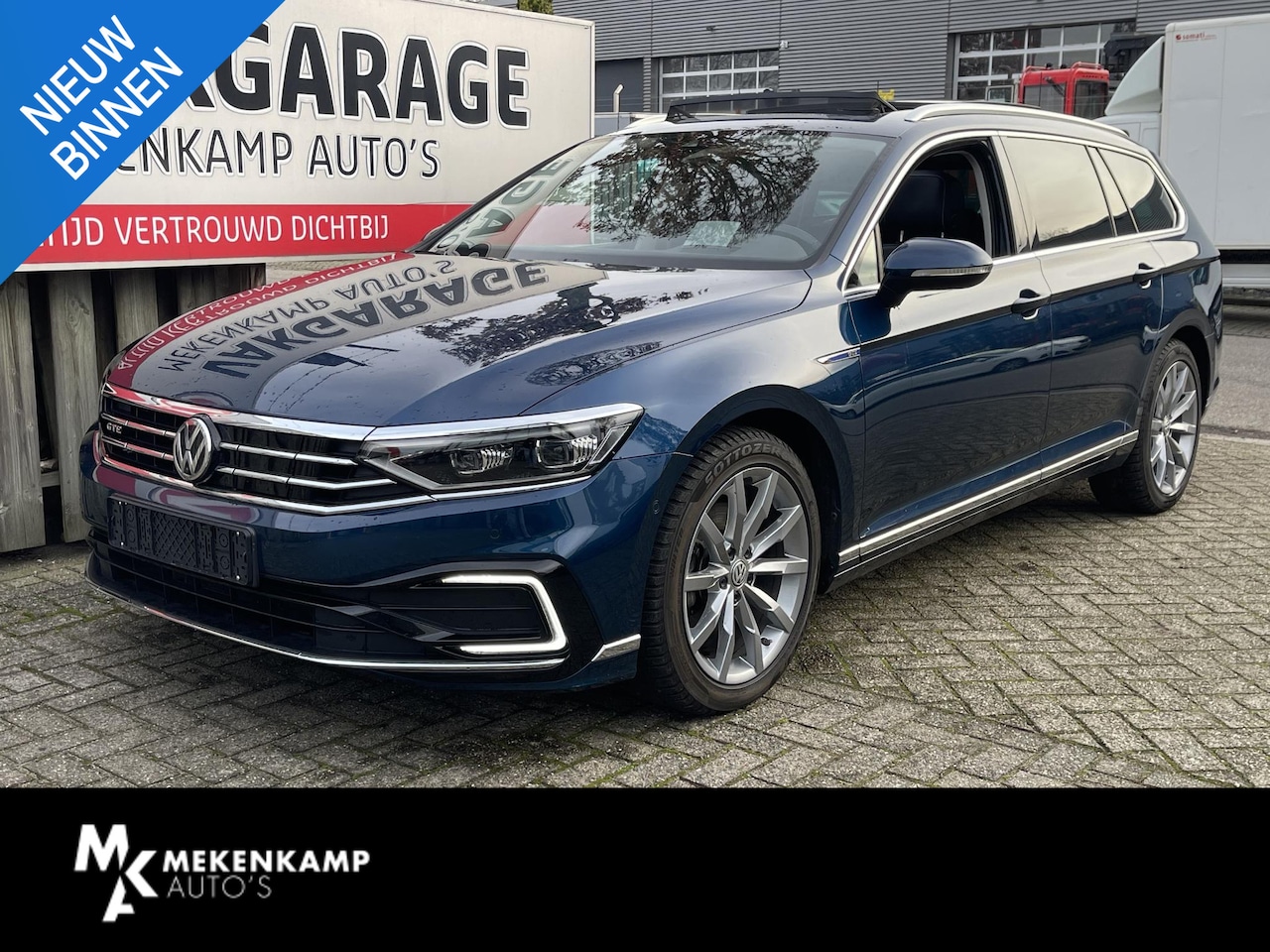 Volkswagen Passat Variant - 1.4 TSI PHEV GTE Business 18"/Leder + memory/Panoramadak/Standkachel/Stoelverwarming/Trekh - AutoWereld.nl