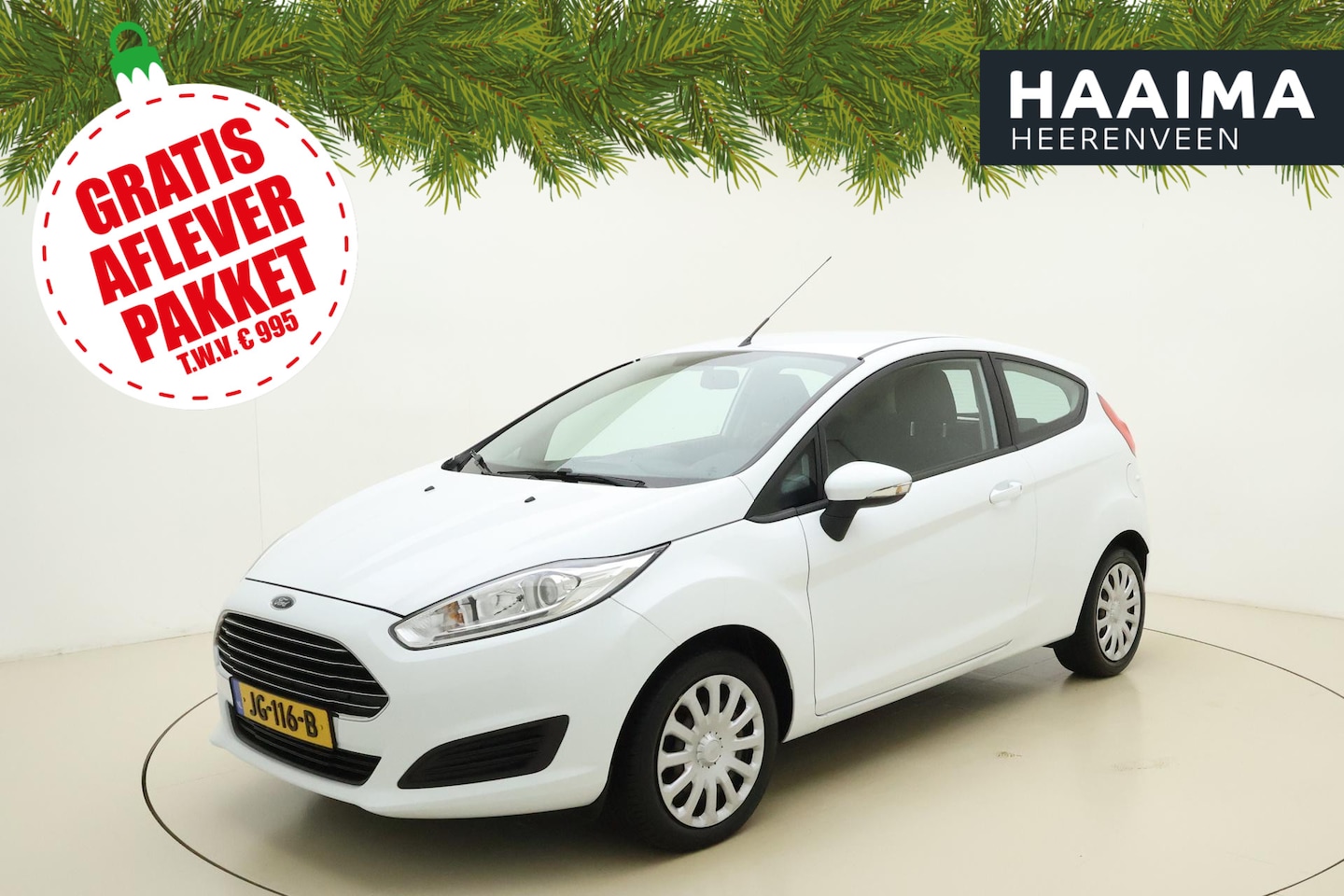 Ford Fiesta - 1.0 65pk 3drs Style | Navigatie | Airco | Weinig kilometers | Bluetooth | Central deurverg - AutoWereld.nl