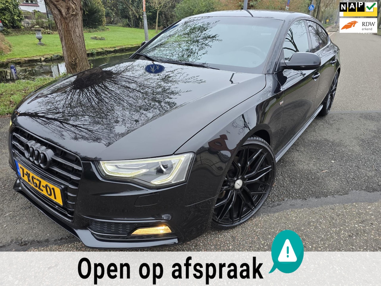 Audi A5 Sportback - 1.8 TFSI S-Line/AUT/NAP/TREKHAAK/20'/CLIMA/CC - AutoWereld.nl