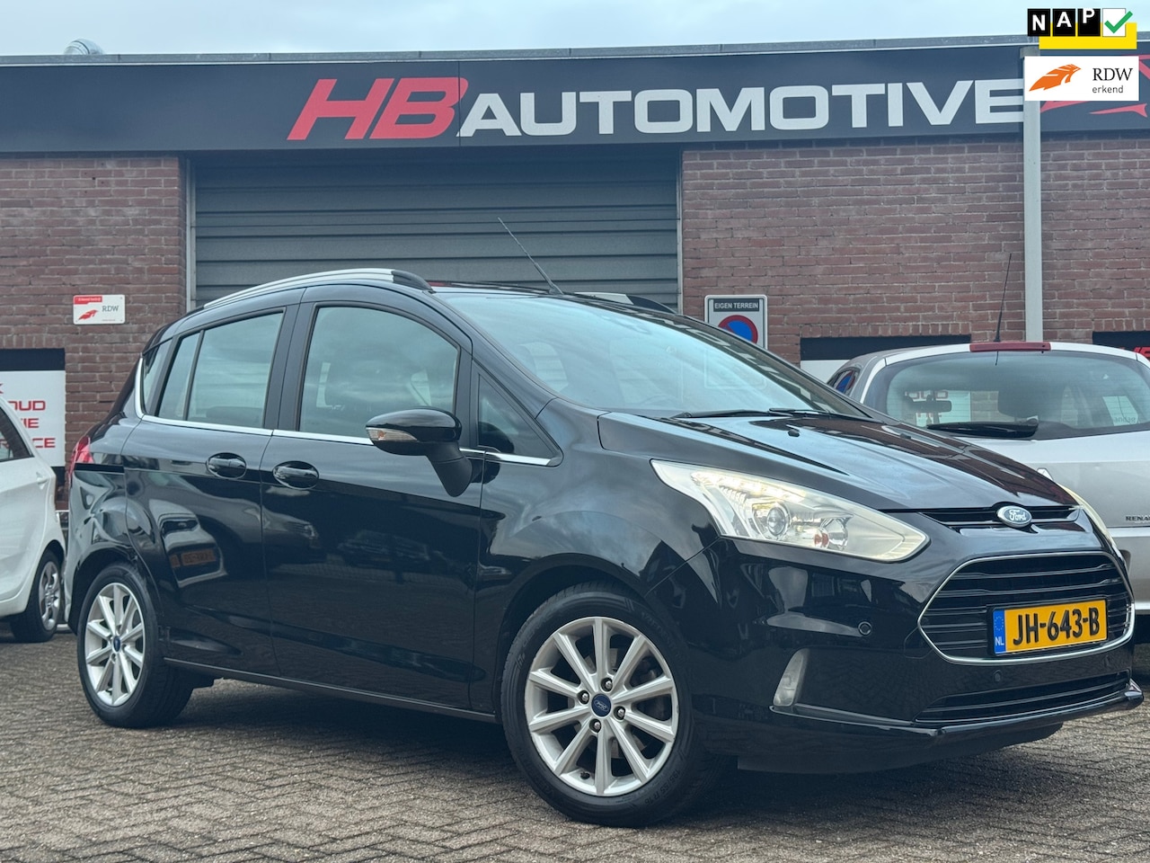 Ford B-Max - 1.6 Titaniumb NAP/AUTOMAAT/LUXE AUTO/HOGE INSTAP/NIEUWE DISTRIBUTIERIEM/NAV/CRUISE CONTROL - AutoWereld.nl