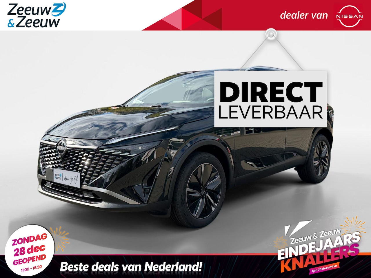 Nissan Qashqai - 1.5 e-Power Tekna | DE NIEUWE GENERATIE E-POWER| DIRECT LEVERBAAR | €1500,- KORTING | PANO - AutoWereld.nl