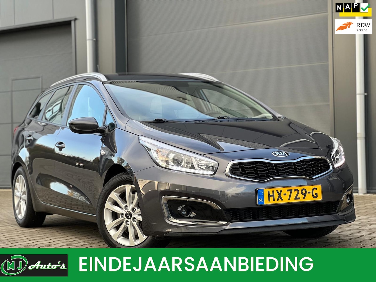 Kia Cee'd Sportswagon - 1.0 T-GDi FIRST EDITION + BJ016 + NAVI - AutoWereld.nl