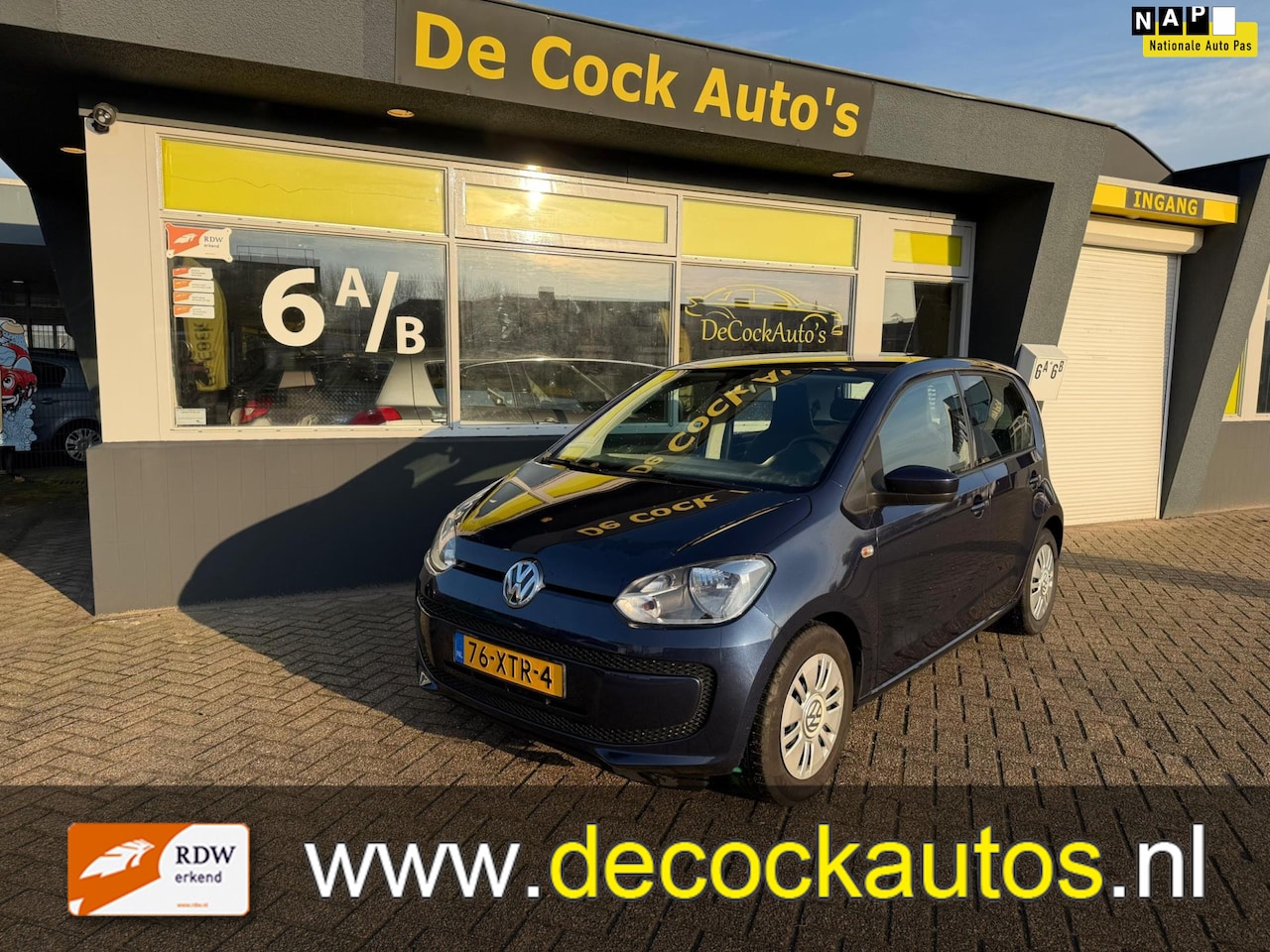 Volkswagen Up! - 1.0 move up! AIRCO / 5DEURS - AutoWereld.nl