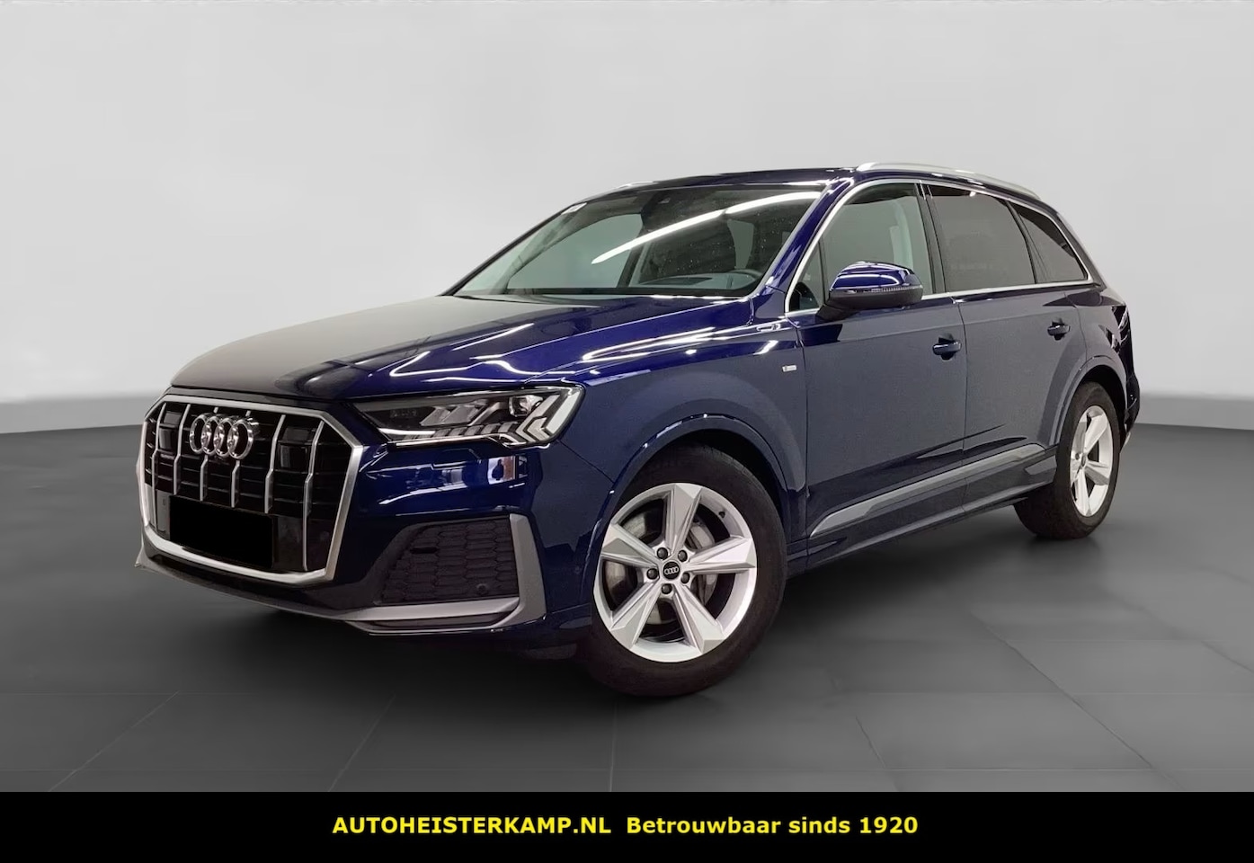 Audi Q7 - 50 TDI quattro S Line Grijs Kenteken ACC Massage Stoelkoeling Luchtvering Head-Up Trekhaak - AutoWereld.nl