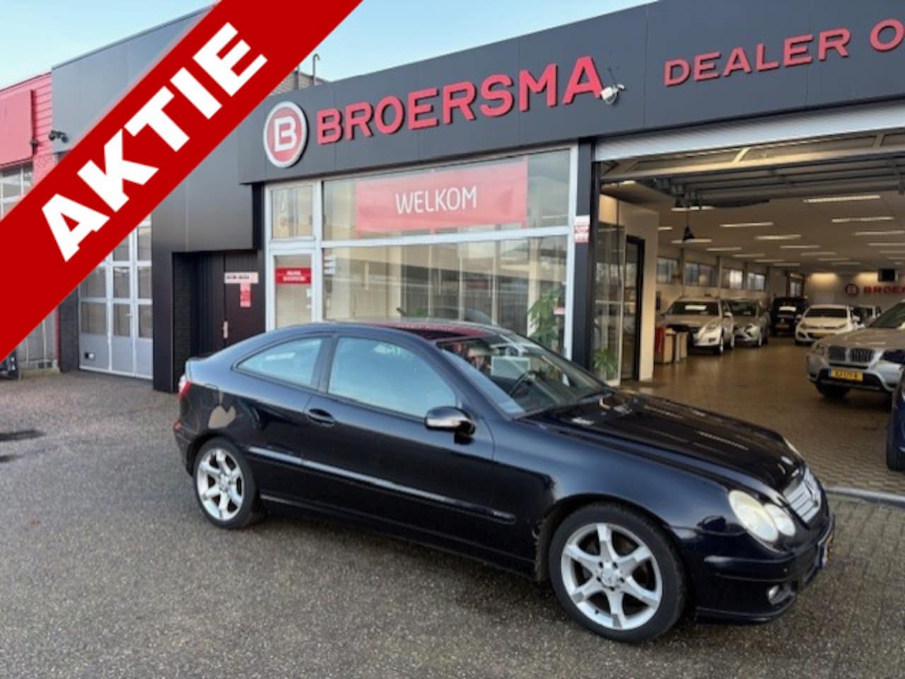 Mercedes-Benz C-klasse Sportcoupé - 160 160 NIEUWE  APK * - AutoWereld.nl