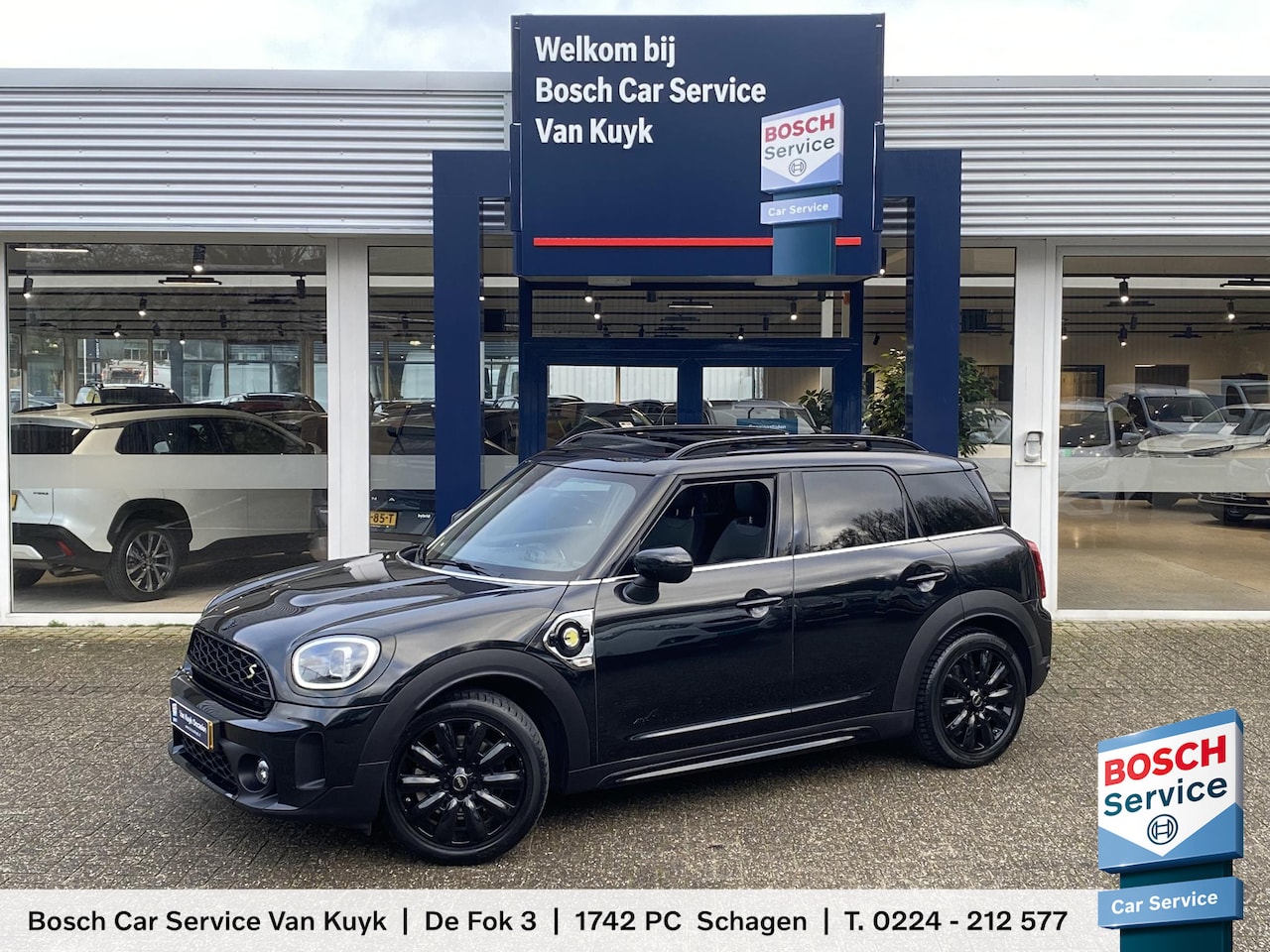 MINI Countryman - 2.0 Cooper S E ALL4 Classic / Automaat / NL-Auto / Dealer-Onderhouden / Vol-Leder / Open/P - AutoWereld.nl