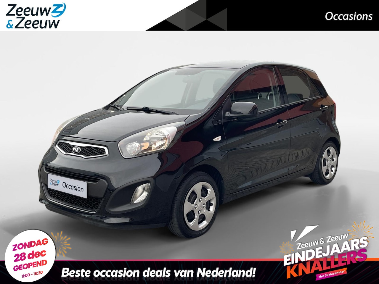 Kia Picanto - 1.0 CVVT ISG Comfort Pack 69PK | 1ste eigenaar | Airco | Elektrische ramen | - AutoWereld.nl